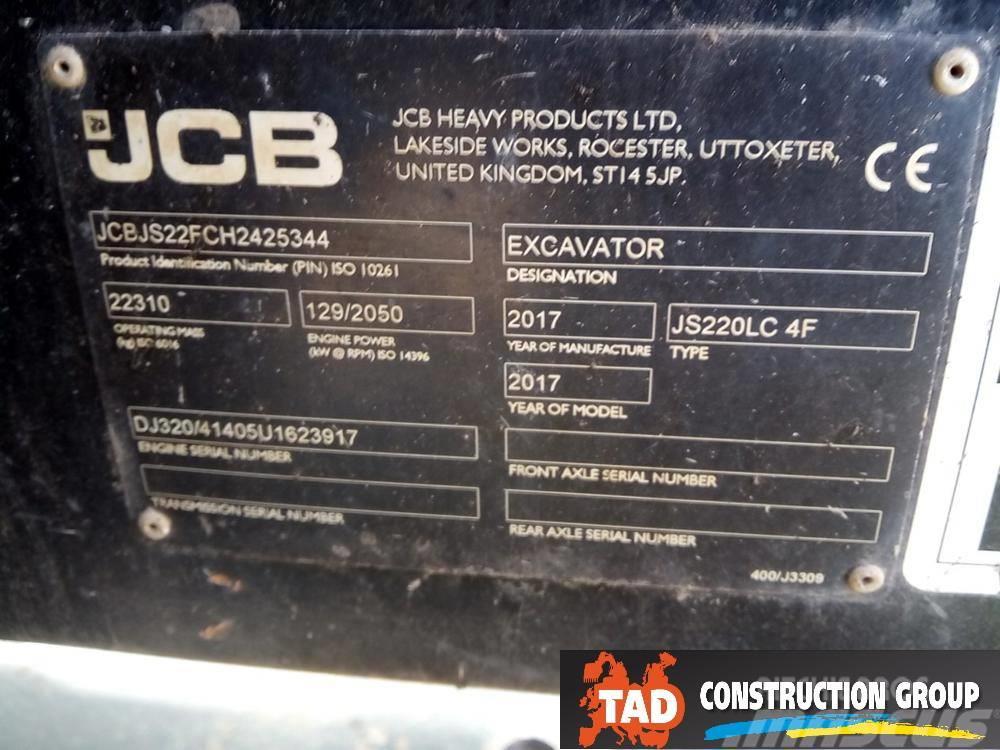 JCB JS 220 LC Escavadeiras de esteiras