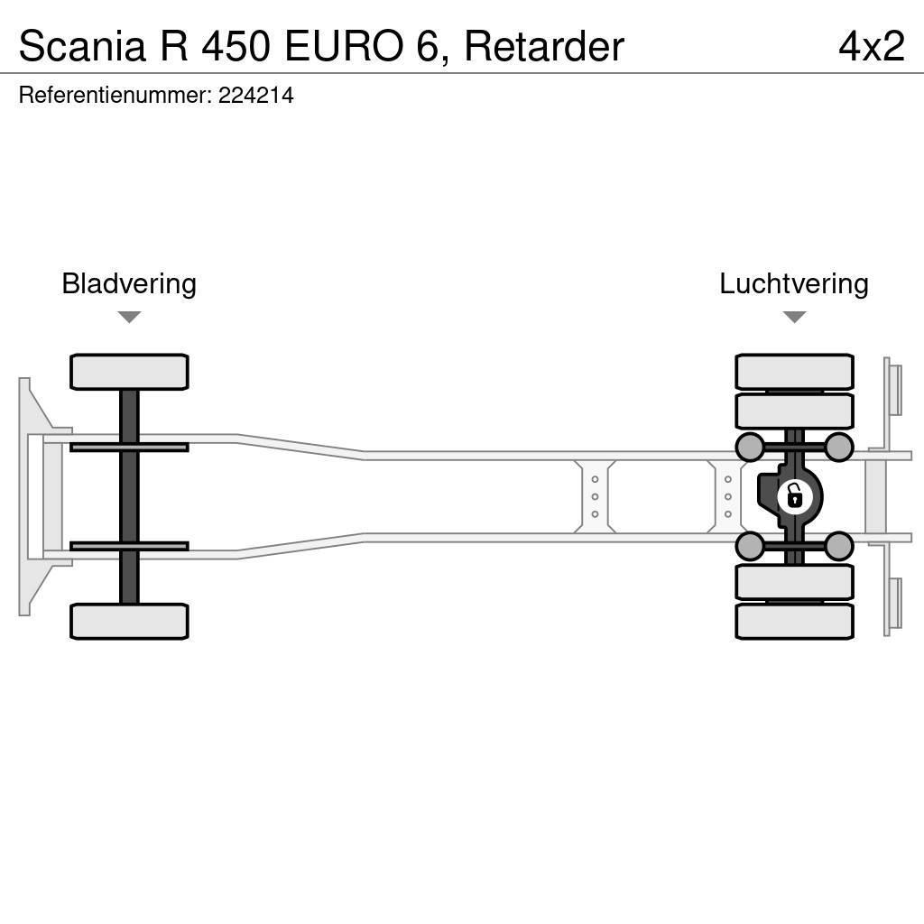 Scania R 450 EURO 6, Retarder Caminhões de caixa fechada