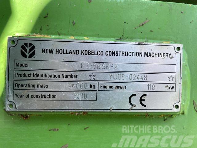 New Holland Kobelco E 235SR-2ES *SWE Wimmer 3xLöffel*24600kg Escavadeiras de esteiras