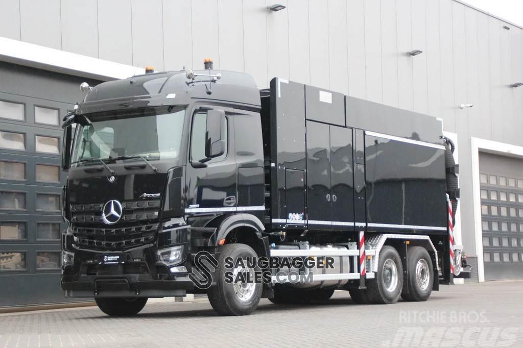 Mercedes-Benz Arocs 2851 MTS 2024 Saugbagger Camiões Aspiradores Combi