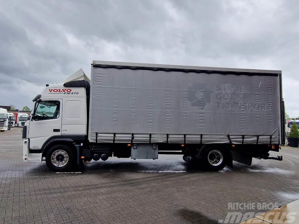 Volvo FM 410 4x2 Globetrotter - Loadlift - I shift - Eur Curtainsider trucks