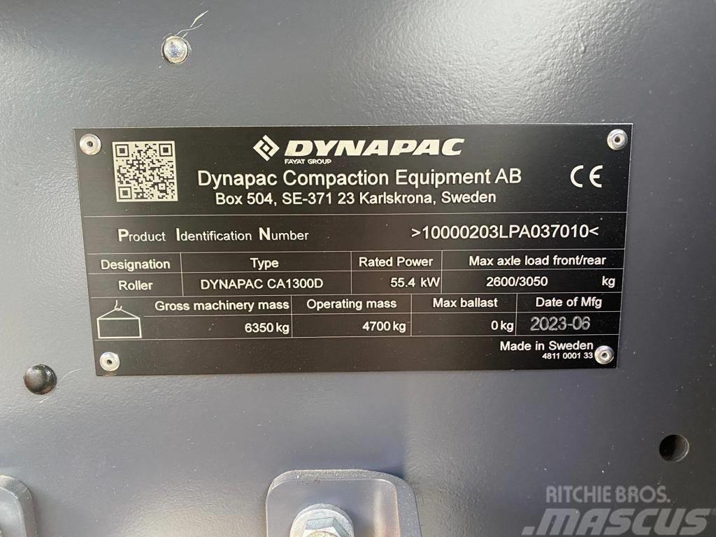 Dynapac CA 1300 D Cilindros Compactadores monocilíndricos