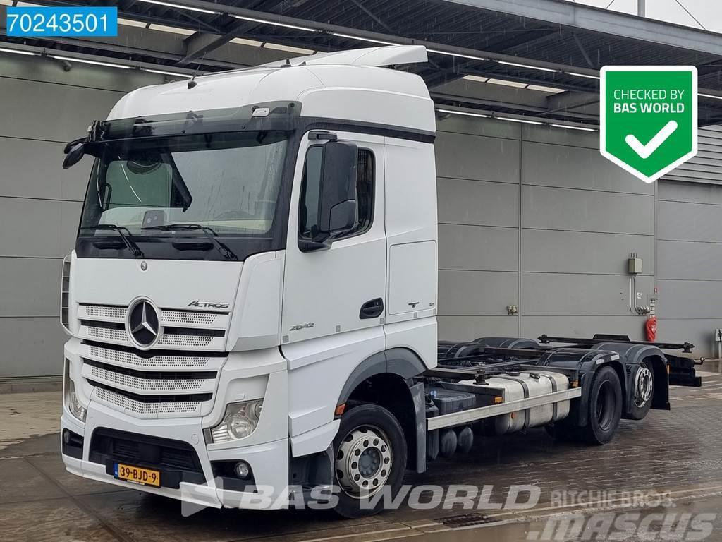 Mercedes-Benz Actros 2642 6X2 NL-Truck Liftachse Euro 6 Camiões caixa desmontável com elevador de cabo