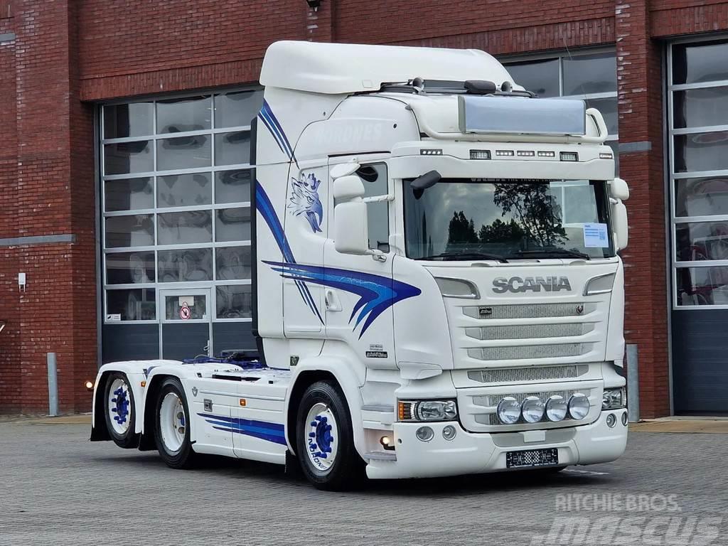 Scania R520 V8 Highline 6x2 - Retarder - Full air - Leath Cavalos Mecânicos
