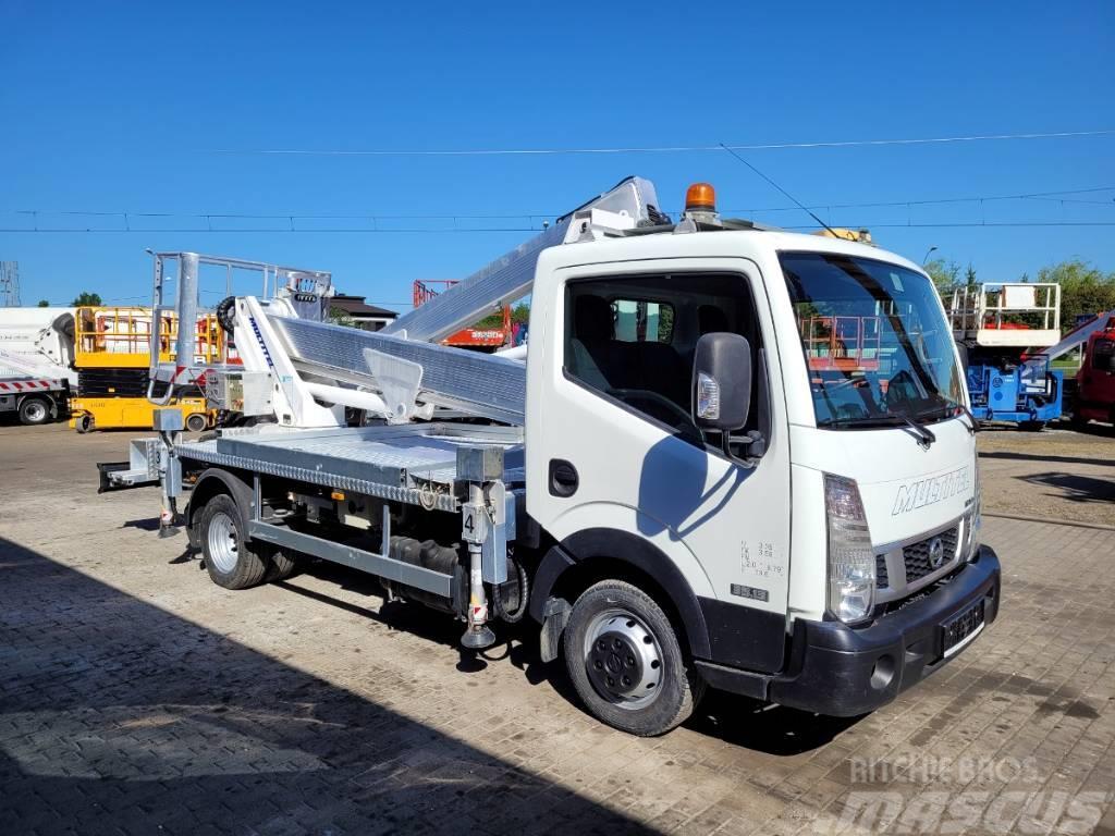Multitel HX200  Nissan Cabstar NT400 bucket truck boom lift Plataformas aéreas montadas em camião