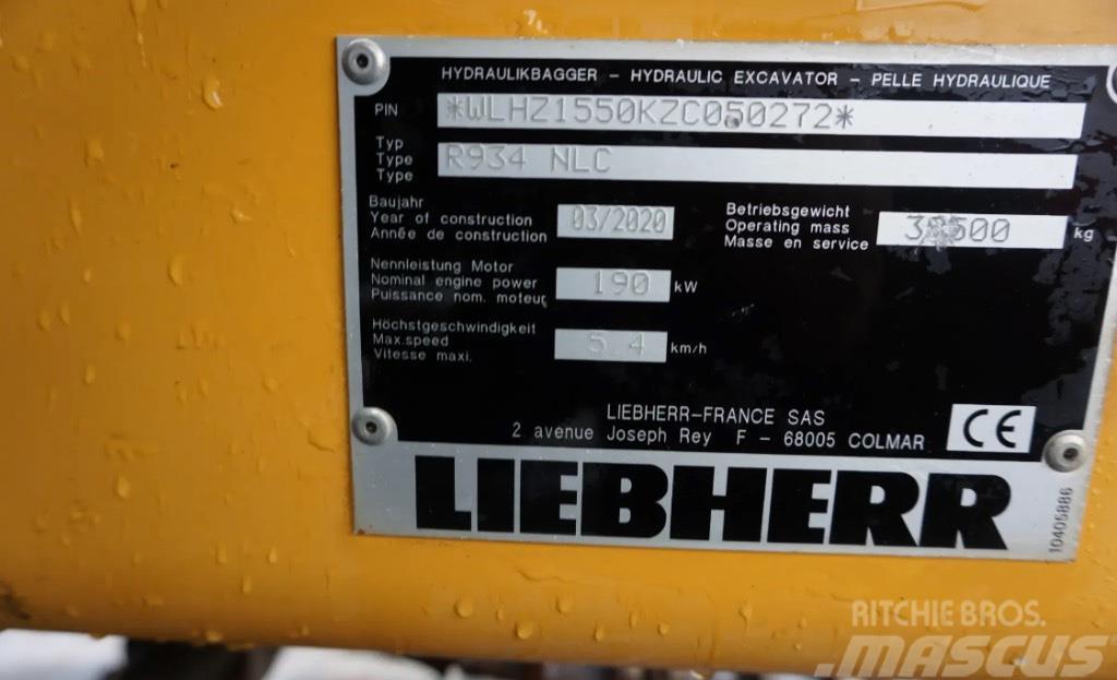 Liebherr R 934 NLC Escavadeiras de esteiras