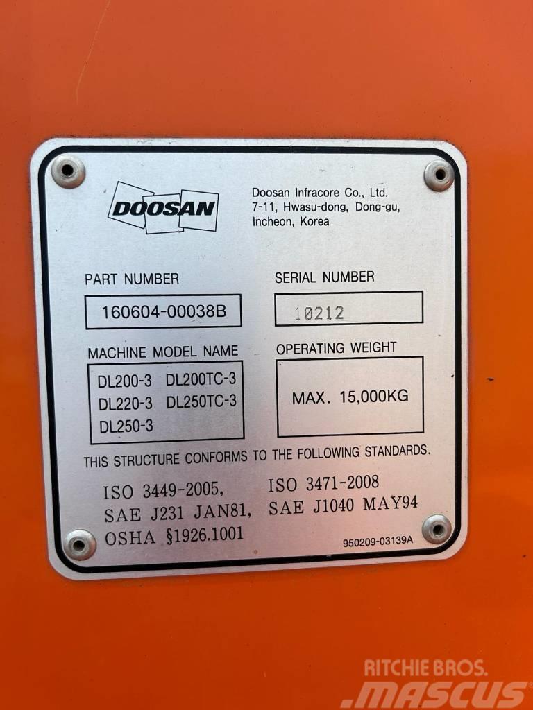 Doosan DL200-3 Carregadeiras de rodas