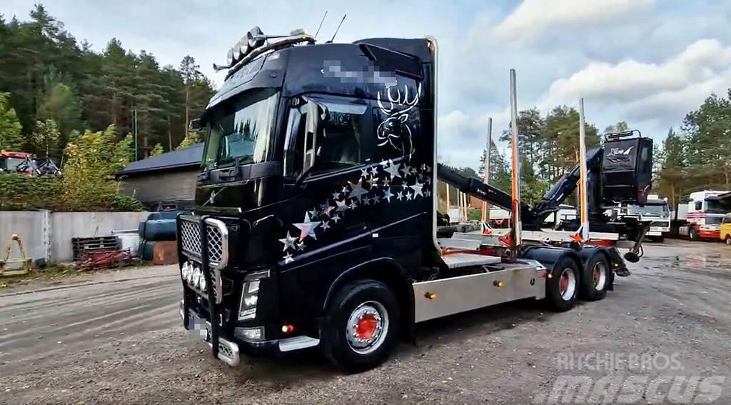Volvo FH16 750 *6x4 *EPSILON 110M *TOP CONDITION *VIDEO Caminhões de transporte de troncos