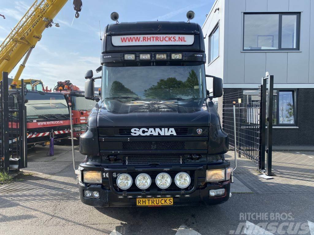 Scania T164-580 V8 6X2 + RETARDER + KIEPHYDRAULIEK - EURO Cavalos Mecânicos