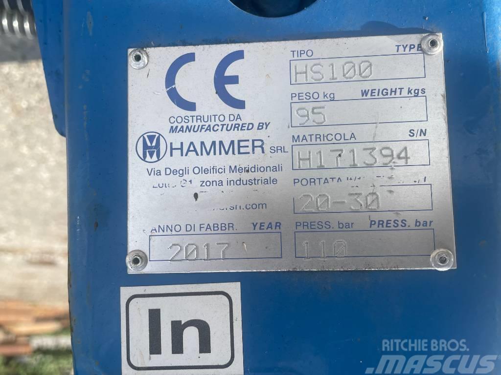 Hammer HS100 Hydraulic Breaker Skid steer Martelos de quebragem