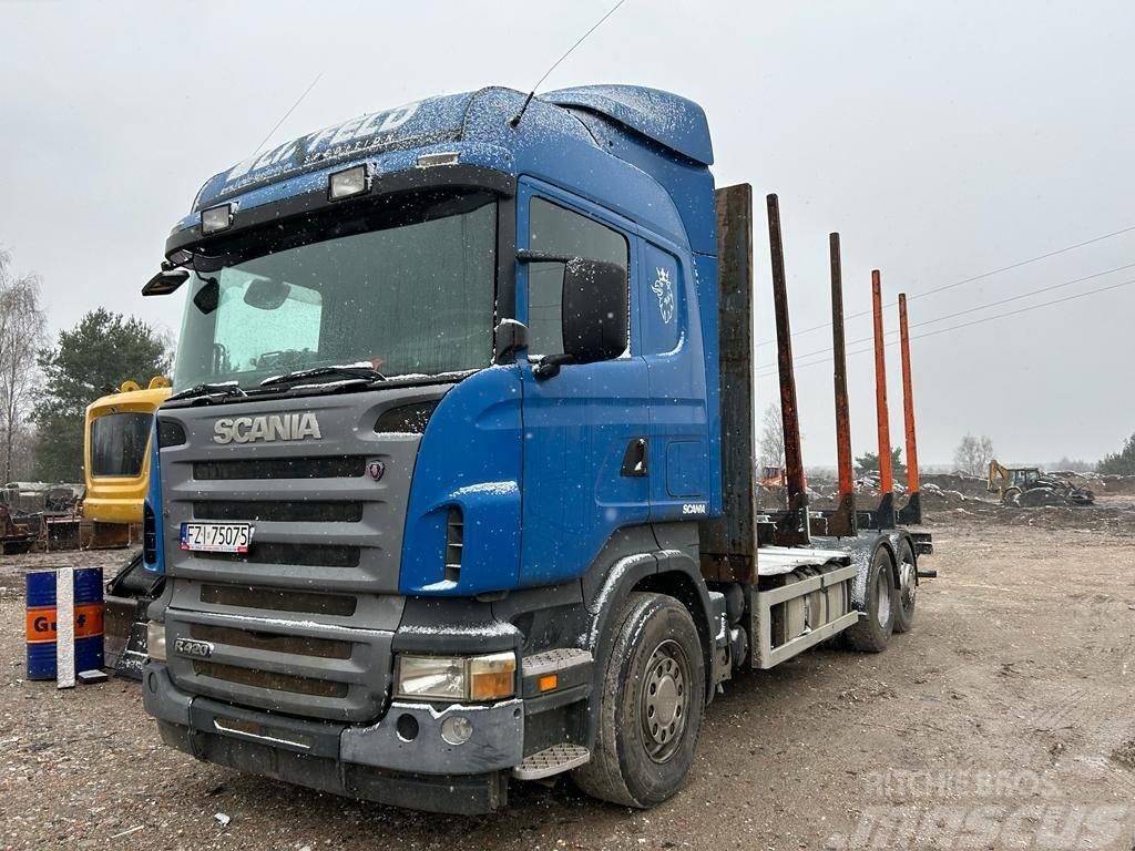 Scania R 420 Caminhões de transporte de troncos