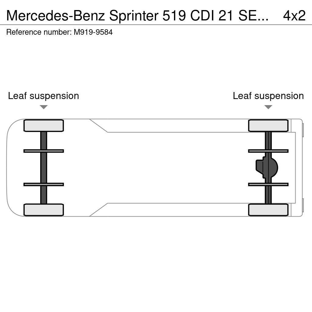 Mercedes-Benz Sprinter 519 CDI 21 SEATS / AC / WEBASTO Mini bus