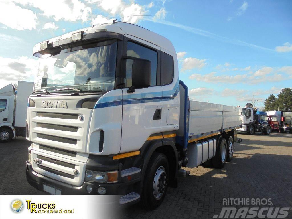 Scania R500 V8 + EURO 3 + 6X2 + Discounted from 16.950,- Camiões estrado/caixa aberta