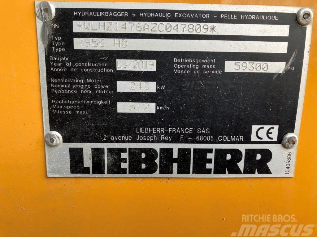 Liebherr R 956 Litronic Escavadeiras de esteiras