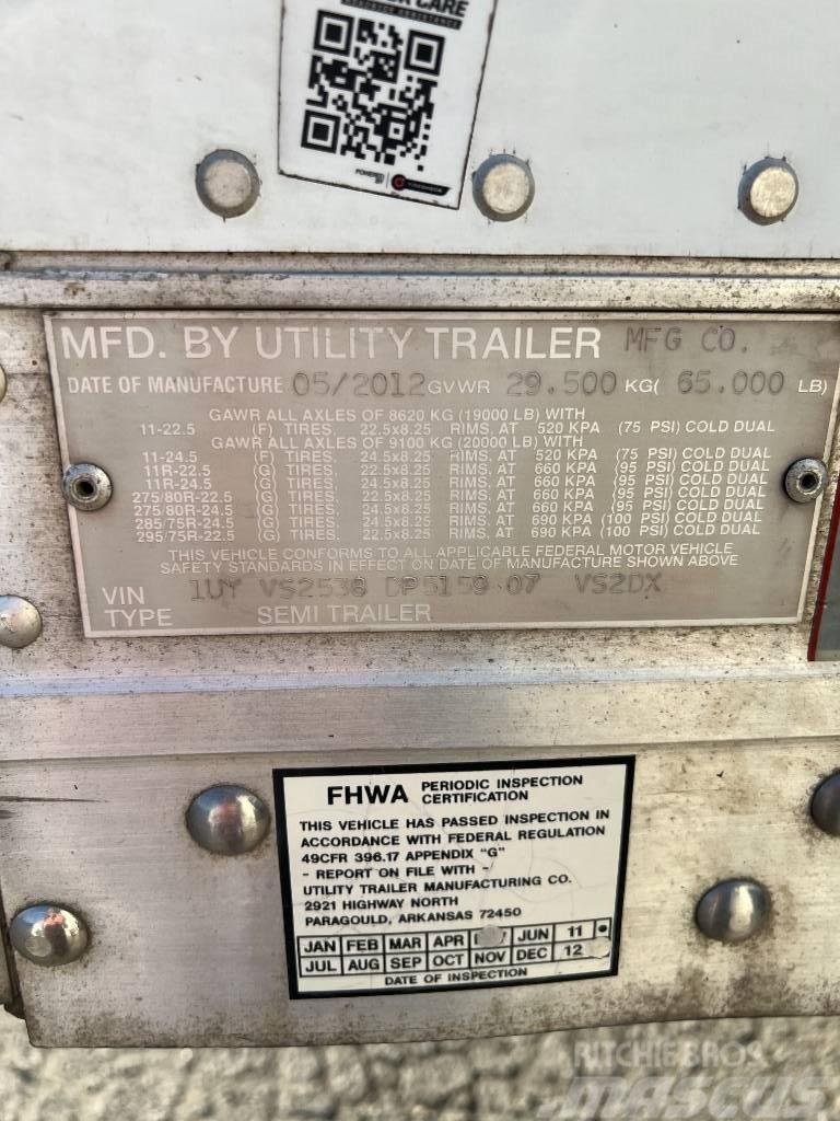 Utility 4000D-X Reboques de caixa fechada