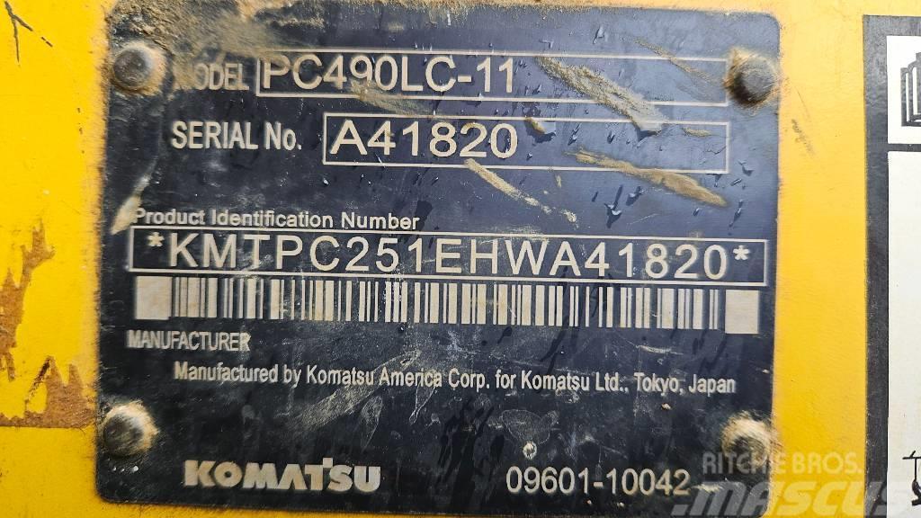 Komatsu PC 490 LC-11 Escavadeiras de esteiras