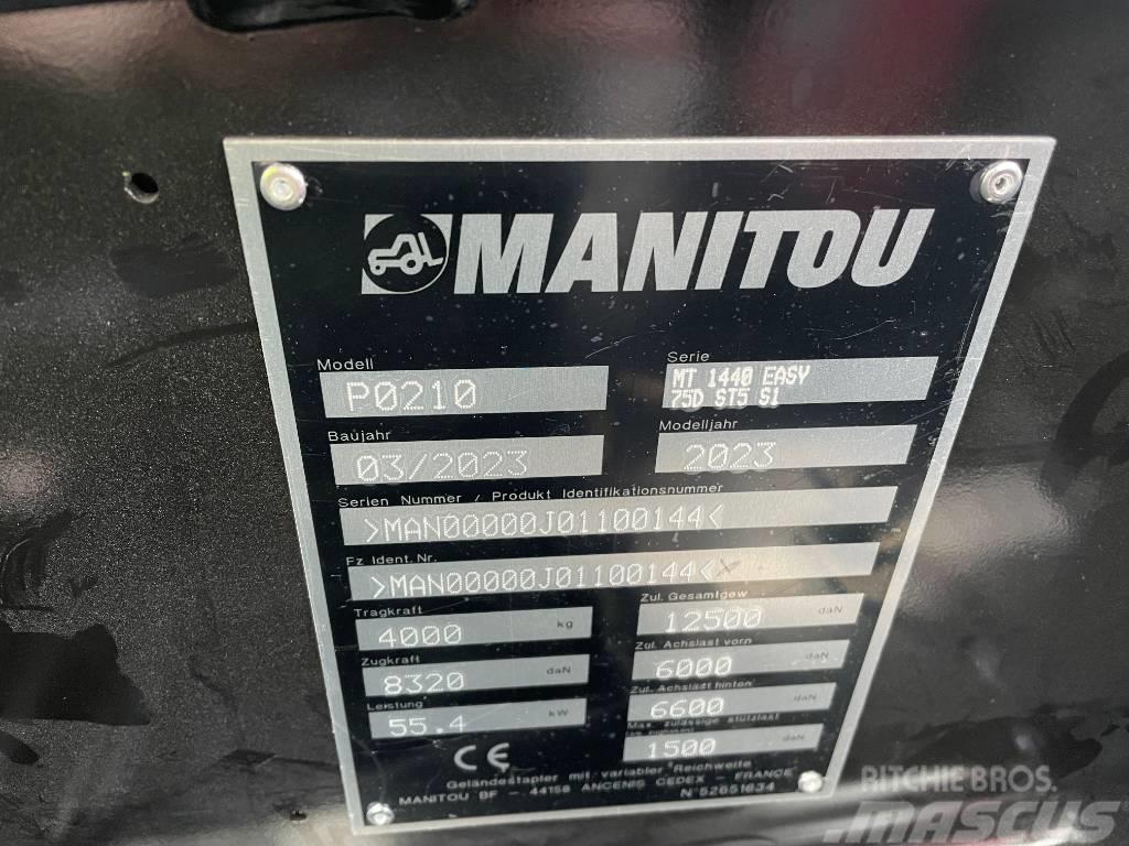 Manitou MT 1440/Telehandler fixed 14 meter 4 tons Manipulador telescópico