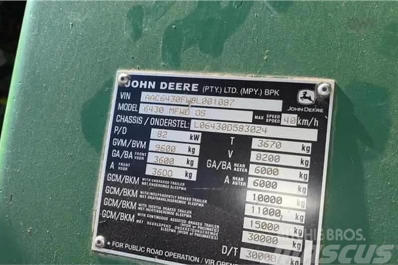 John Deere 6430 Tratores Agrícolas usados