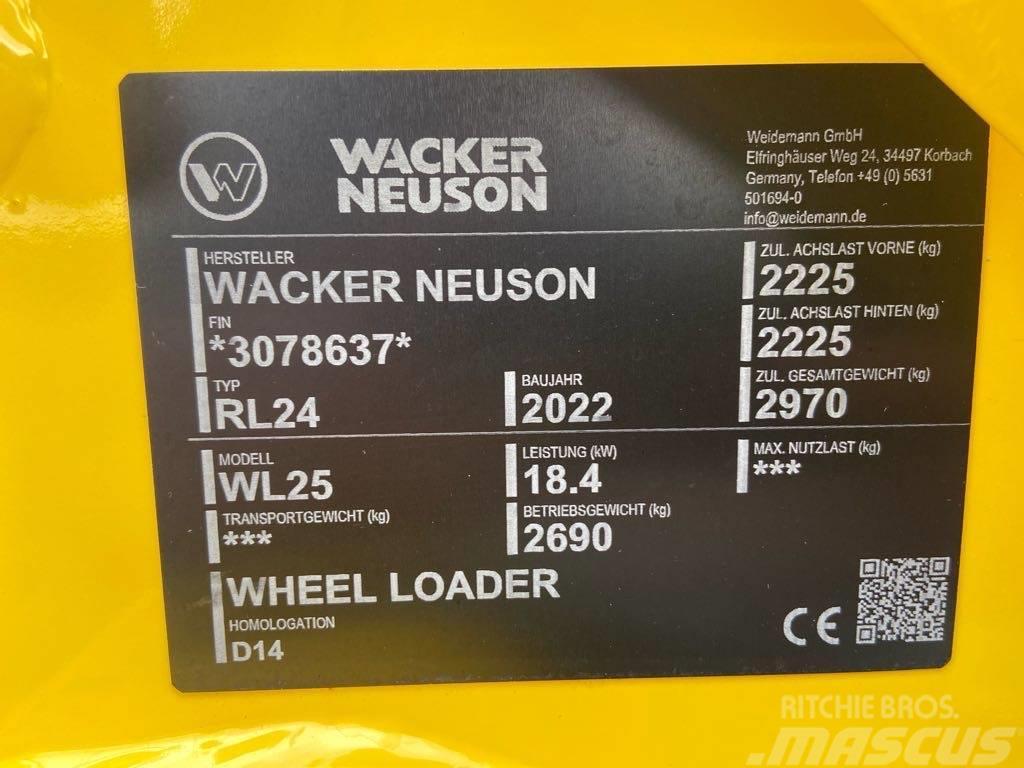 Wacker Neuson WL25 Carregadeiras de rodas