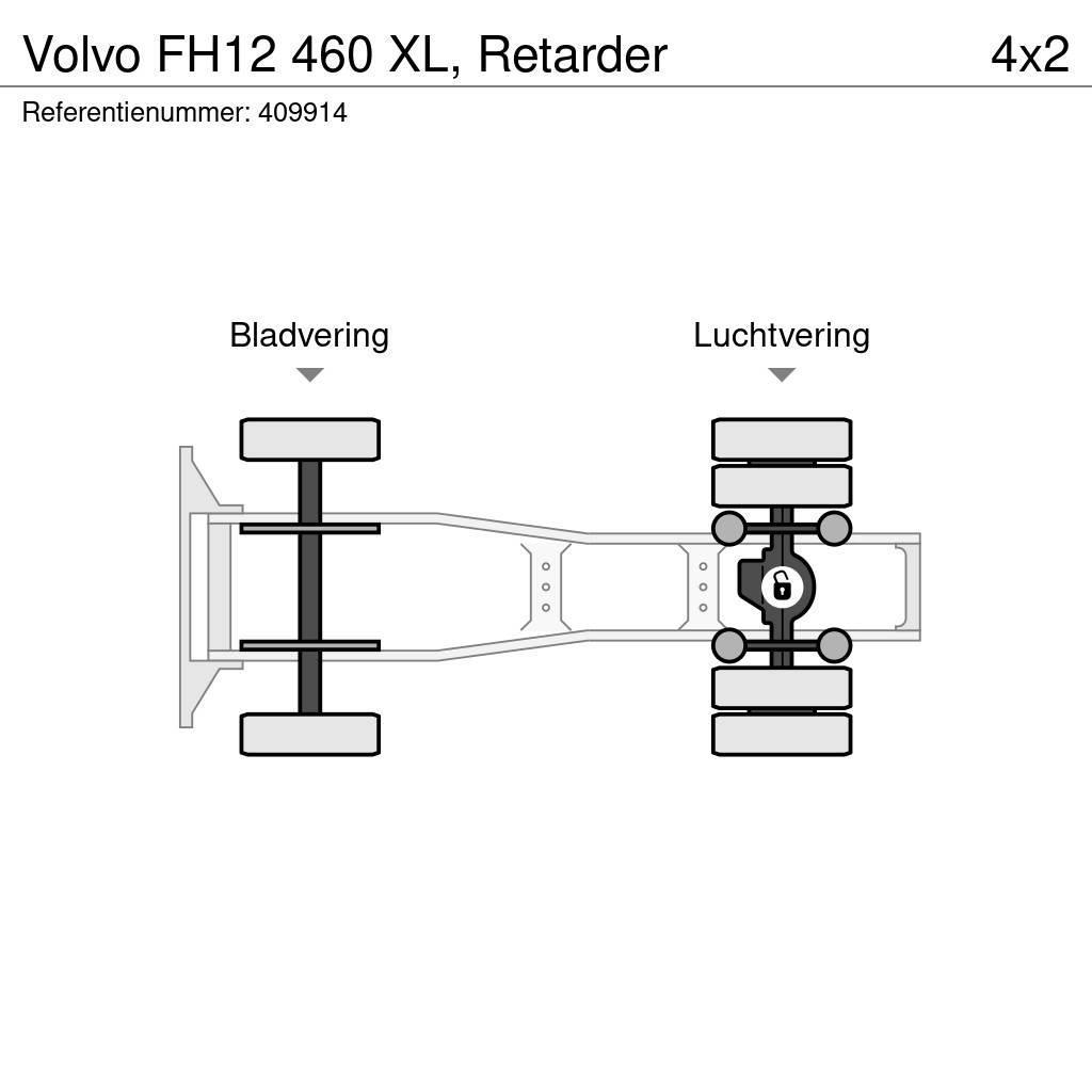 Volvo FH12 460 XL, Retarder Cavalos Mecânicos