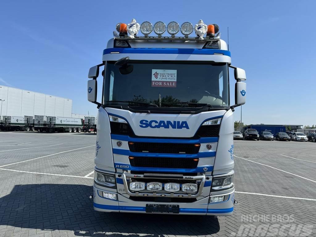 Scania R650 full air ,retarder, hydrauliek, NO EGR Cavalos Mecânicos