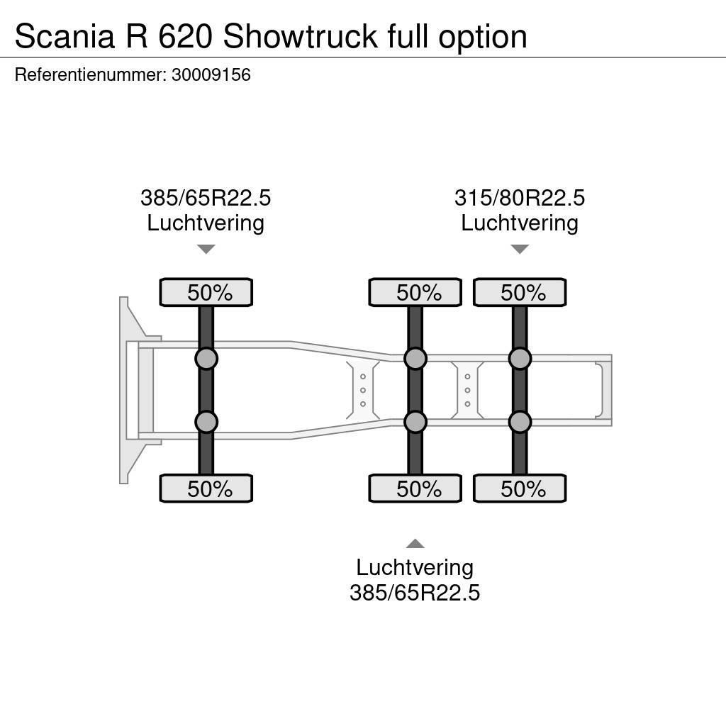 Scania R 620 Showtruck full option Cavalos Mecânicos