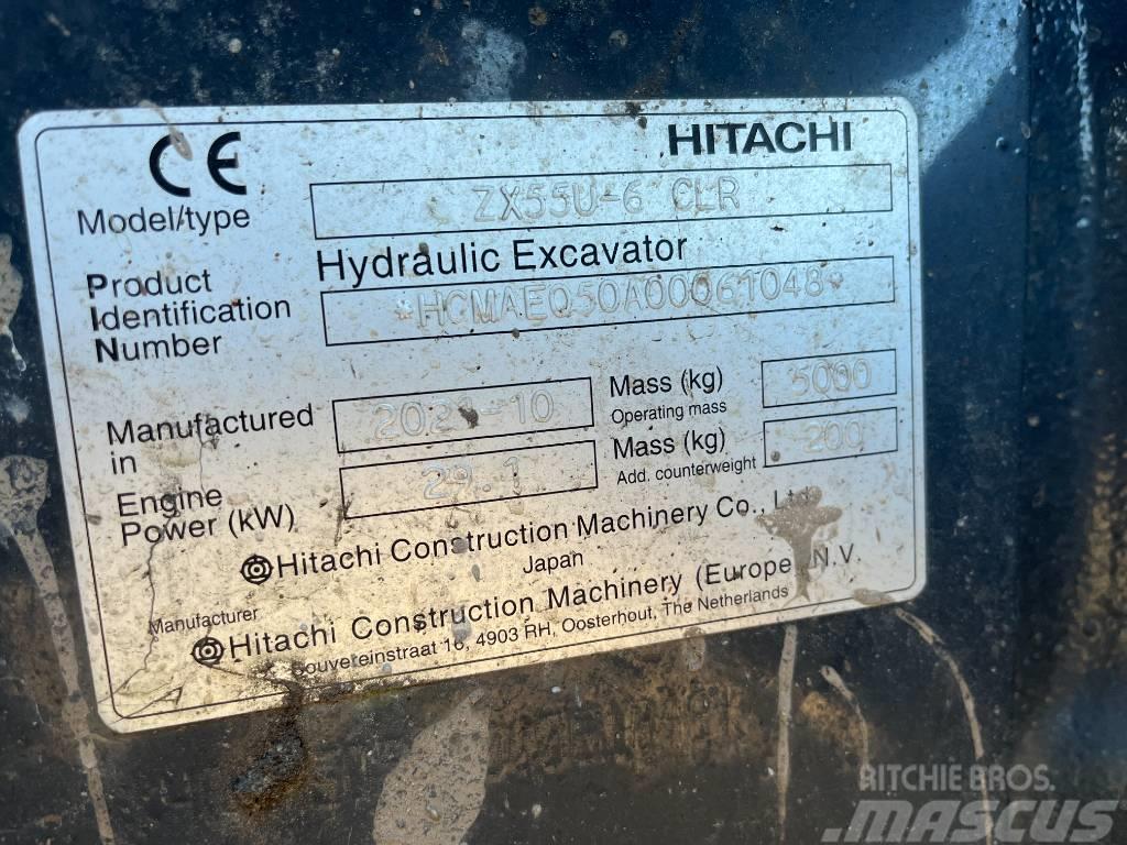 Hitachi ZX 55 Miniescavadeiras