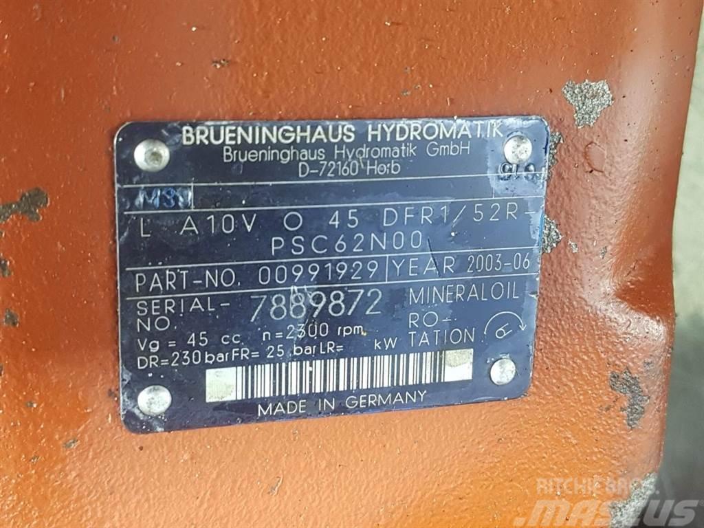 Brueninghaus Hydromatik L A10VO45DFR1/52R-R910991929-Load sensing pump Hidráulica