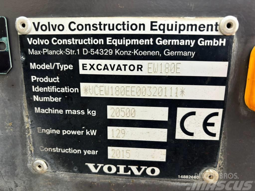 Volvo EW180E Escavadoras de rodas