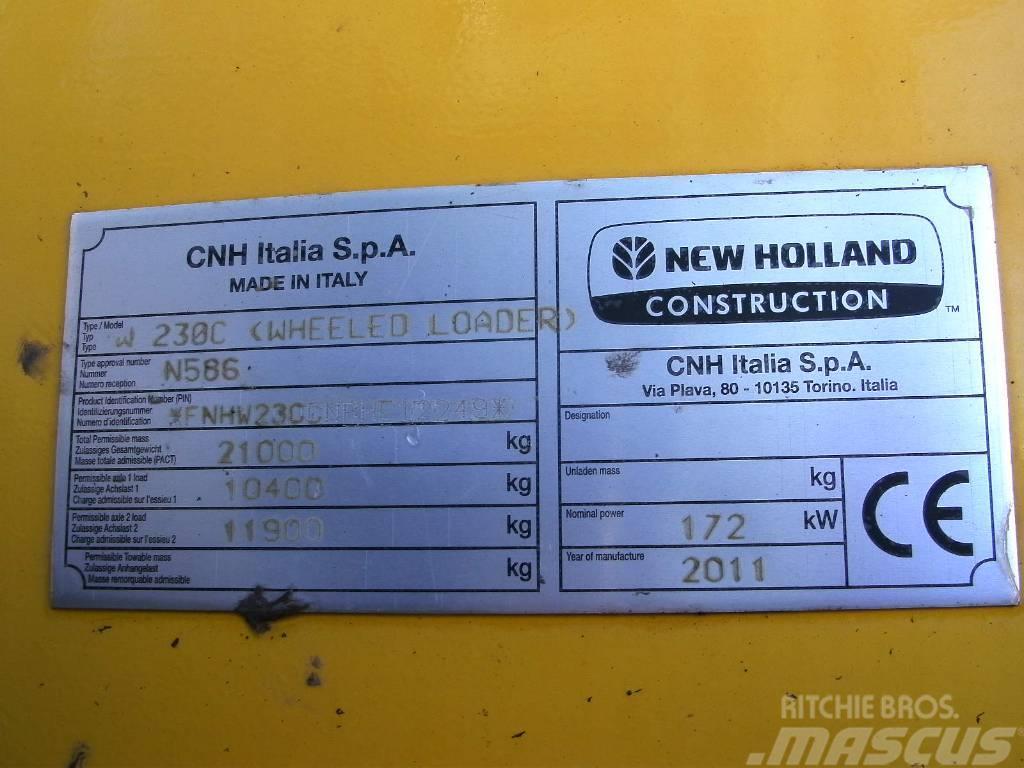 New Holland W 230 C Carregadeiras de rodas