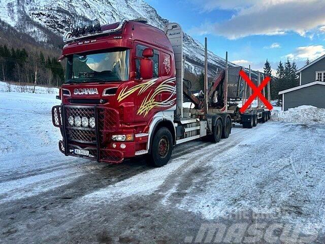 Scania R730 *6x4 *KESLA crane *NEW GEARBOX Caminhões de transporte de troncos