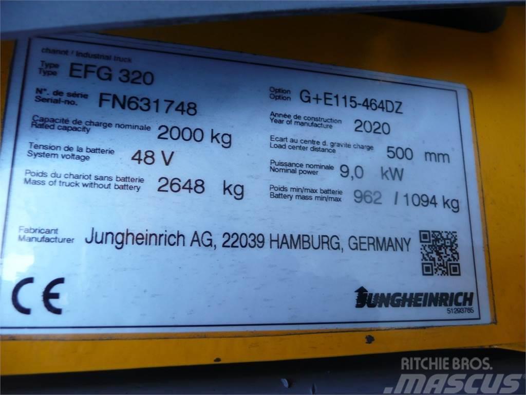 Jungheinrich EFG 320 464 DZ Empilhadores eléctricos