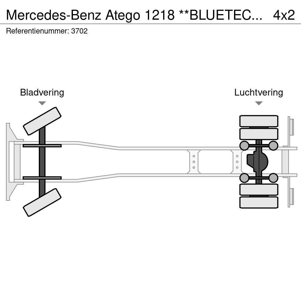 Mercedes-Benz Atego 1218 **BLUETEC 4-BELGIAN TRUCK** Caminhões de caixa fechada
