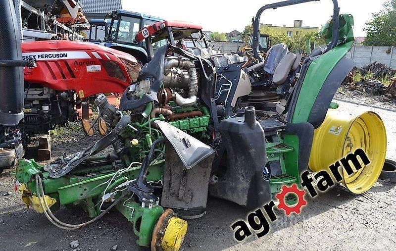 John Deere spare parts 6155 M 6170 skrzynia silnik kabina mos Outros acessórios de tractores