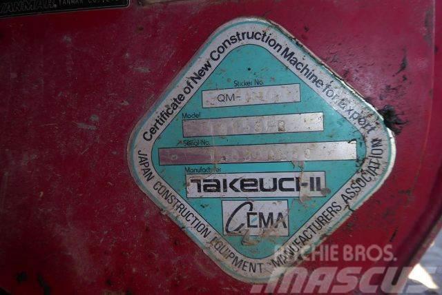 Takeuchi TB153FR Escavadeiras de esteiras