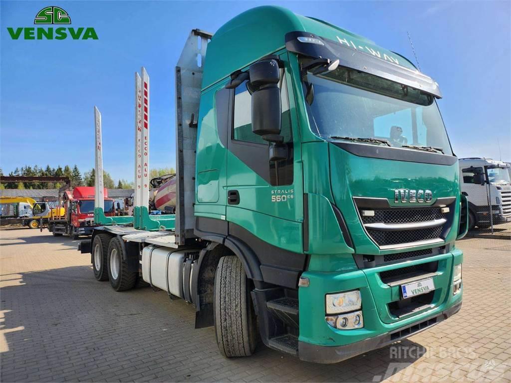 Iveco STRALIS 560 6x4 Caminhões de transporte de troncos