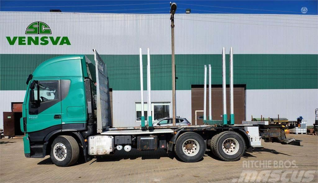 Iveco STRALIS 560 6x4 Caminhões de transporte de troncos