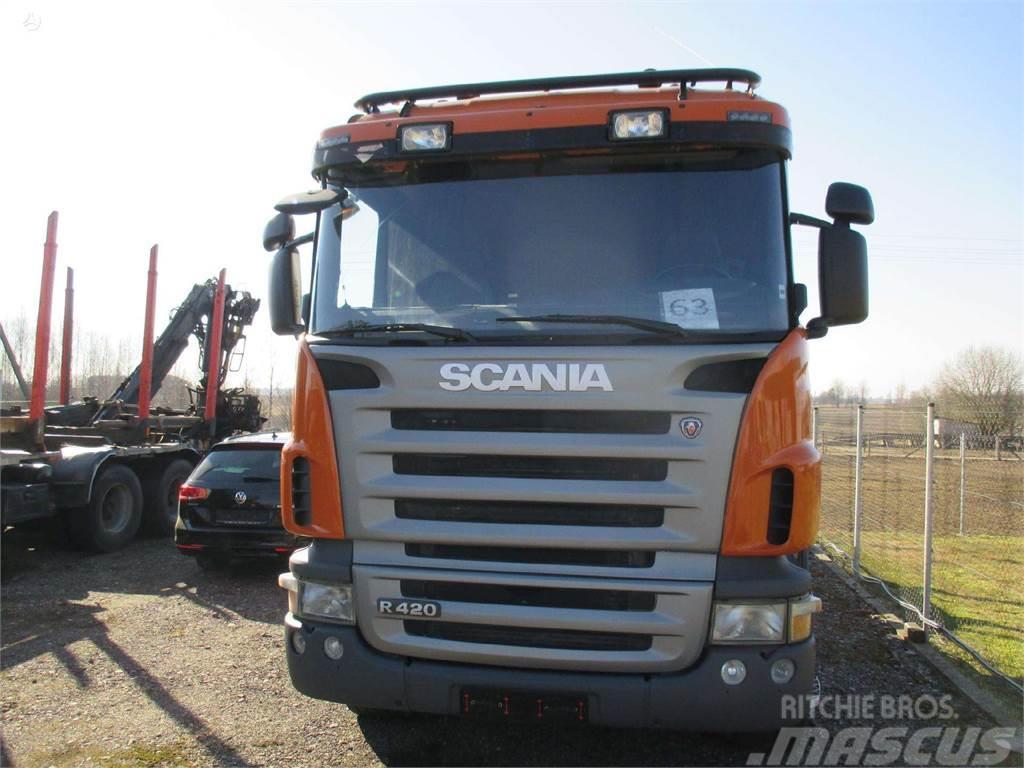 Scania R420 Caminhões de transporte de troncos