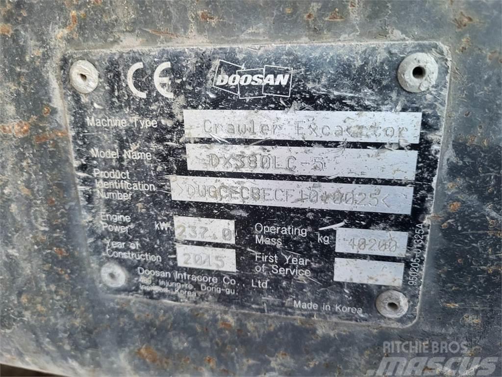 Doosan DX380LC-5 Escavadeiras de esteiras
