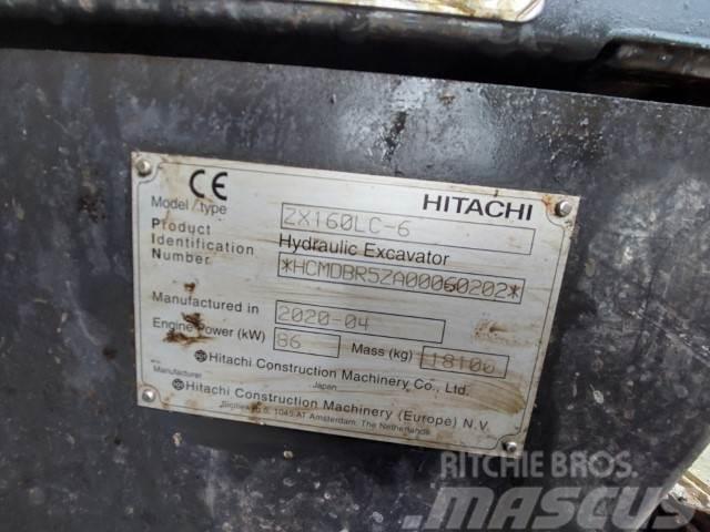 Hitachi ZX160 LC-6 Escavadeiras de esteiras
