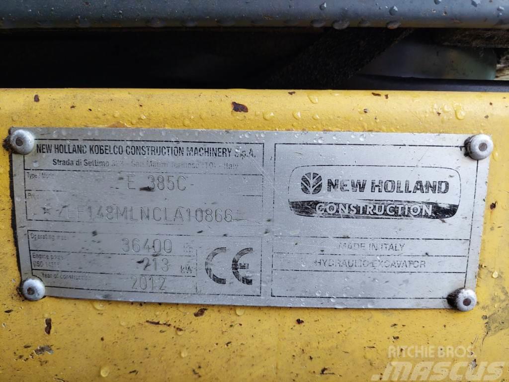 New Holland E385C Escavadeiras de esteiras