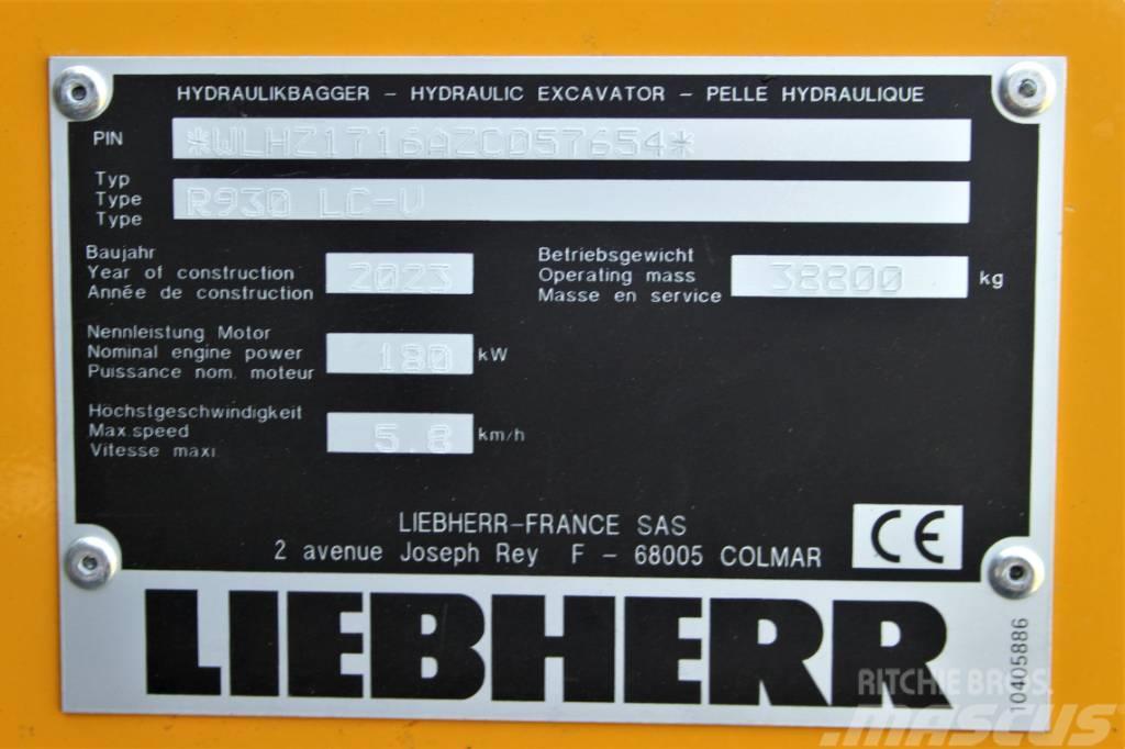 Liebherr R 930 LC-V Escavadeiras de esteiras