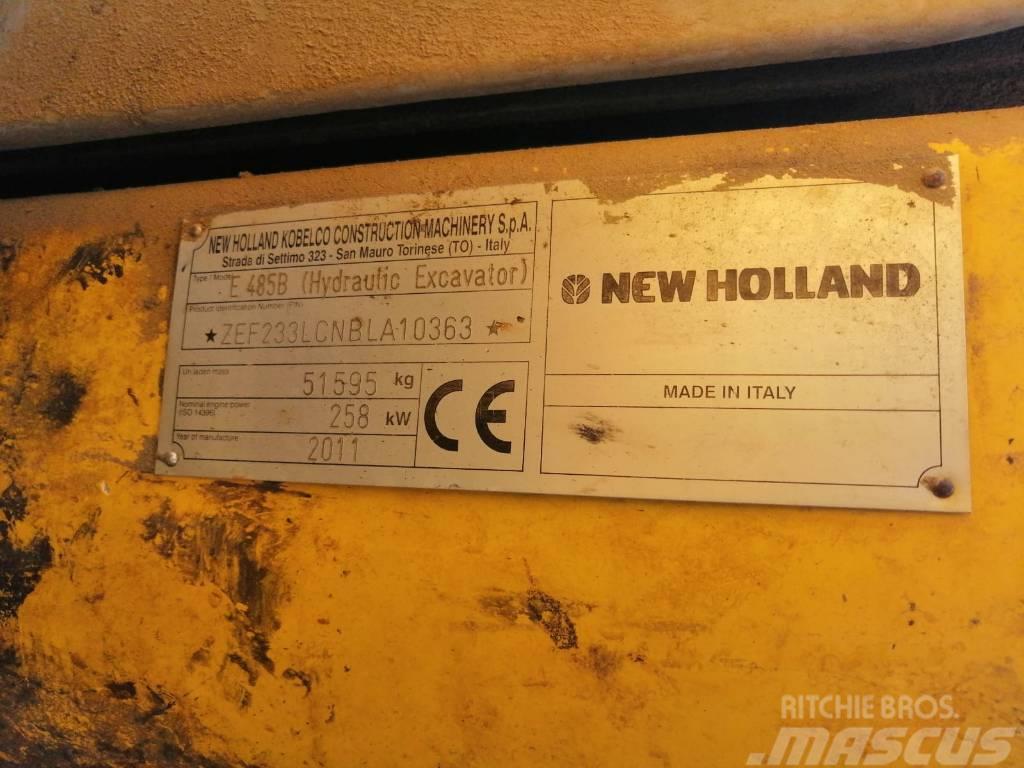 New Holland E 485 B Escavadeiras de esteiras