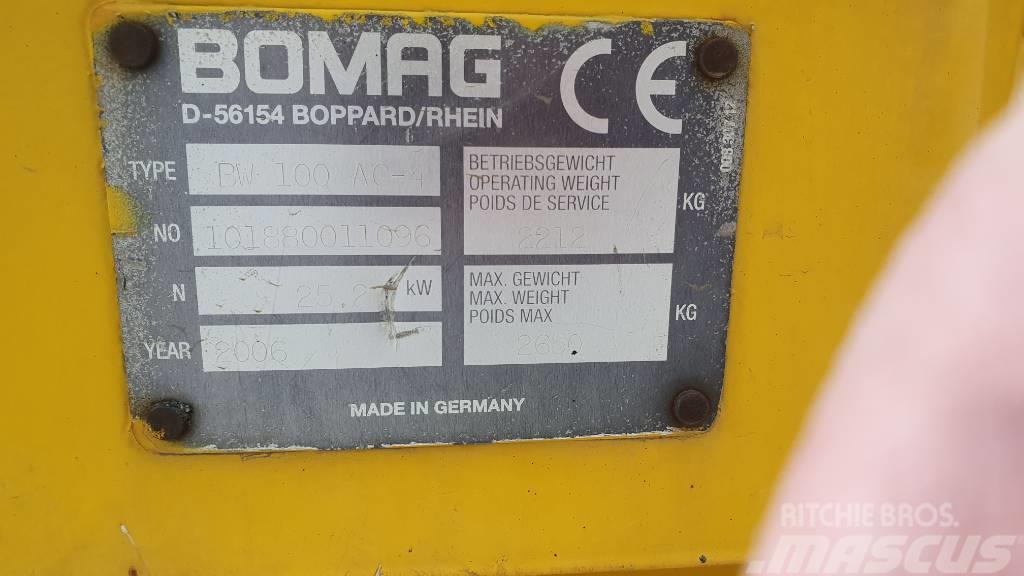 Bomag BW 100 AC-4 Cilindros Compactadores mistos