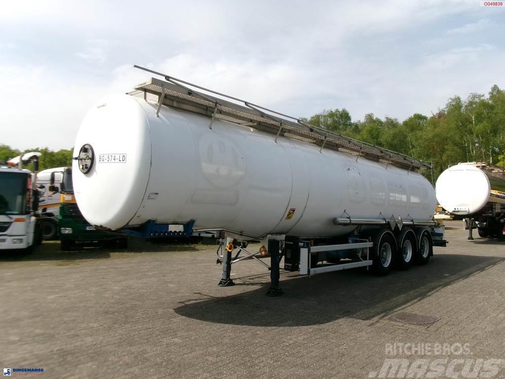 Magyar Chemical tank inox L4BH 33 m3 / 1 comp Tanker semi-trailers