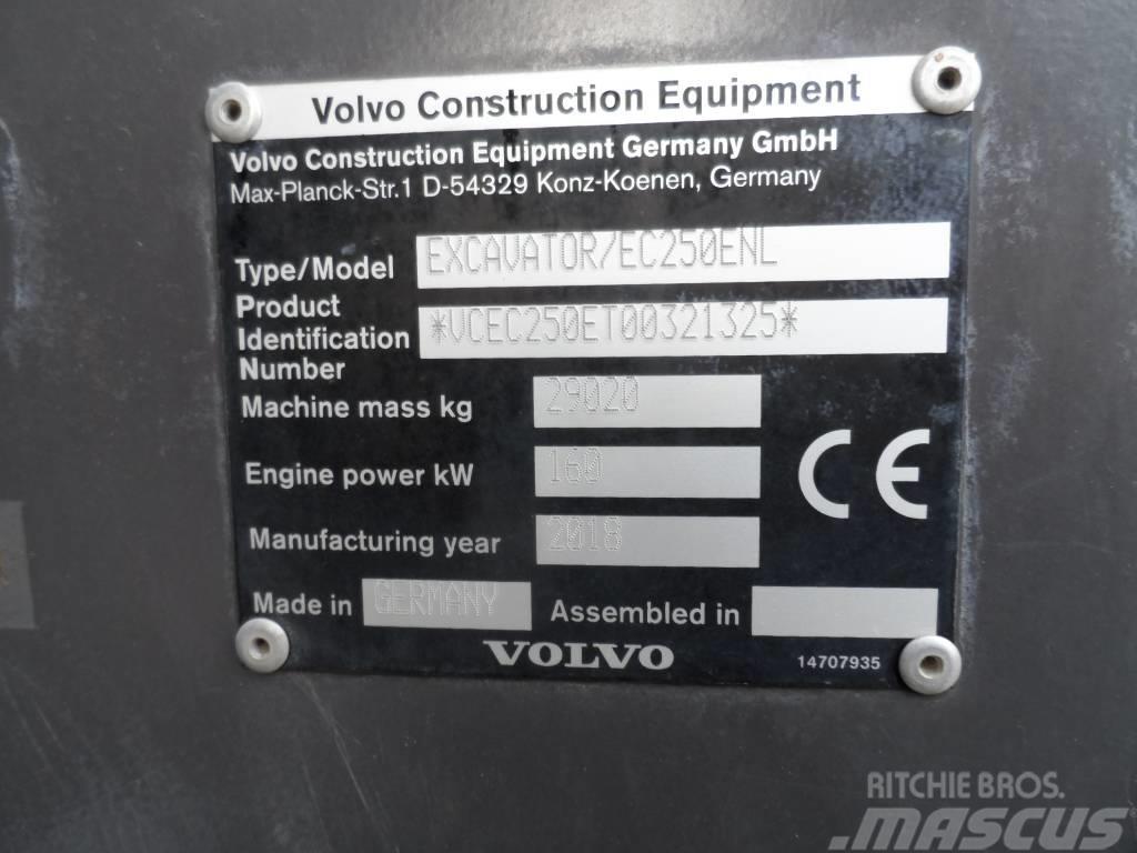 Volvo EC 250 ENL Escavadeiras de esteiras