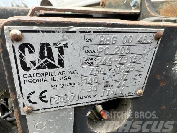 CAT PC205 19” Skid Steer Cold Planer Acessórios de máquinas de asfalto