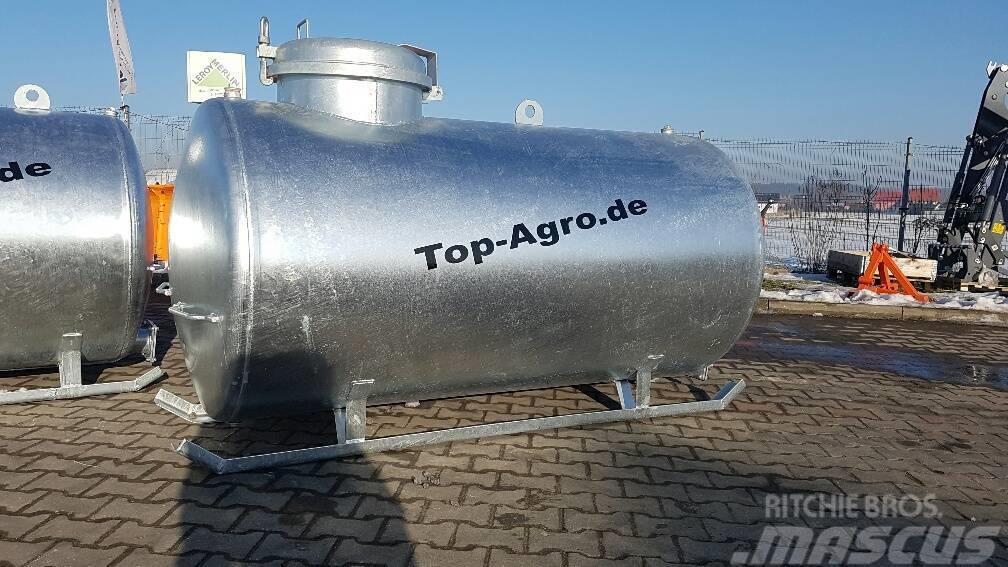 Top-Agro Water tank, 2000L, stationary + metal skids! Outra maquinaria e acessórios para gado