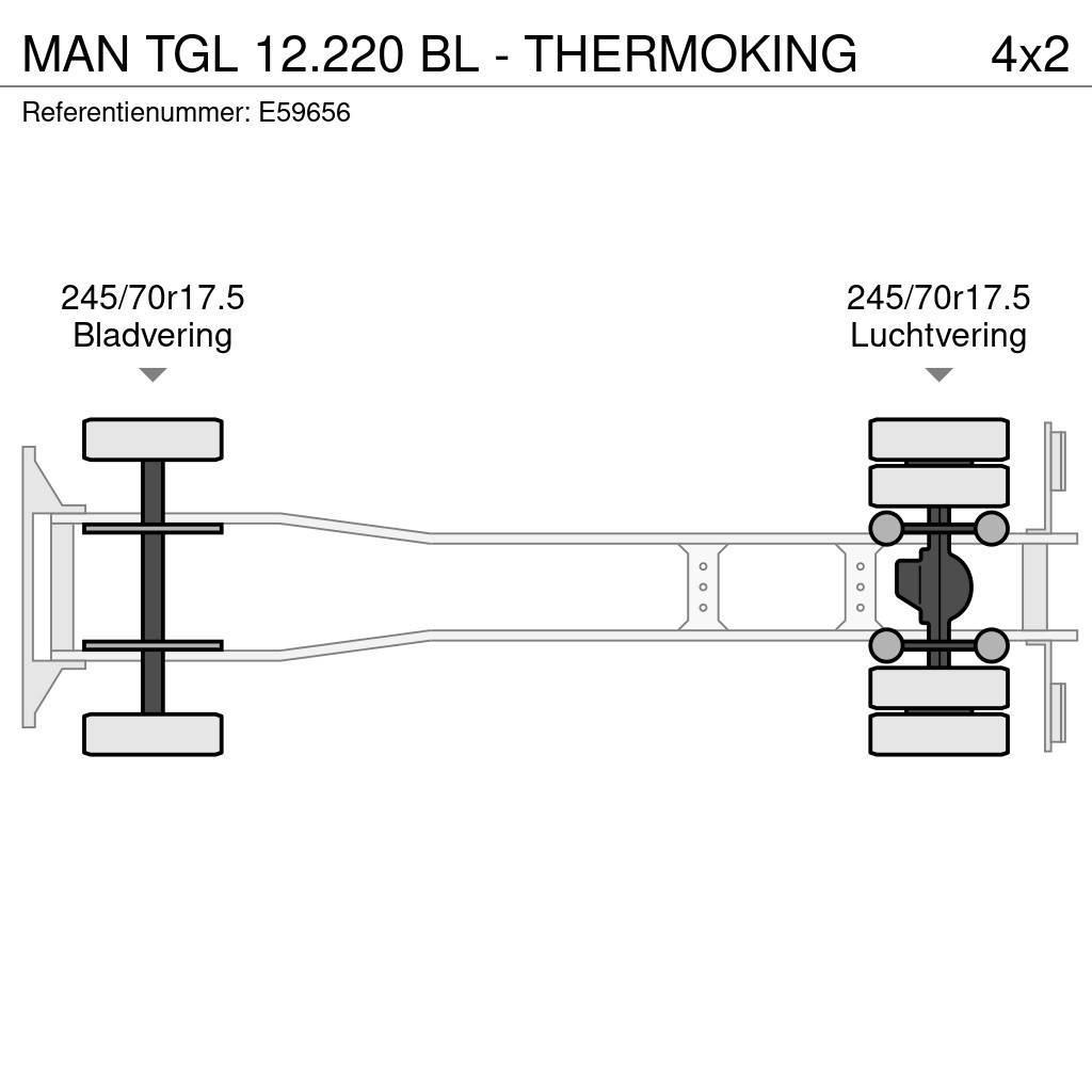 MAN TGL 12.220 BL - THERMOKING Caminhões caixa temperatura controlada