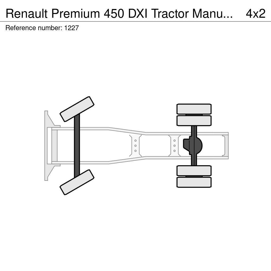 Renault Premium 450 DXI Tractor Manuel Gearbox Hydraulic P Cavalos Mecânicos